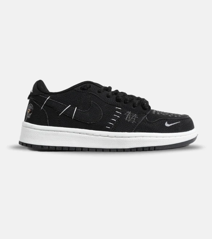 CDFGJH.webp کفش کتانی مردانه و زنانه مشکی سفید نایک NIKE jordan Vodoo مدل 6633 - Image 1