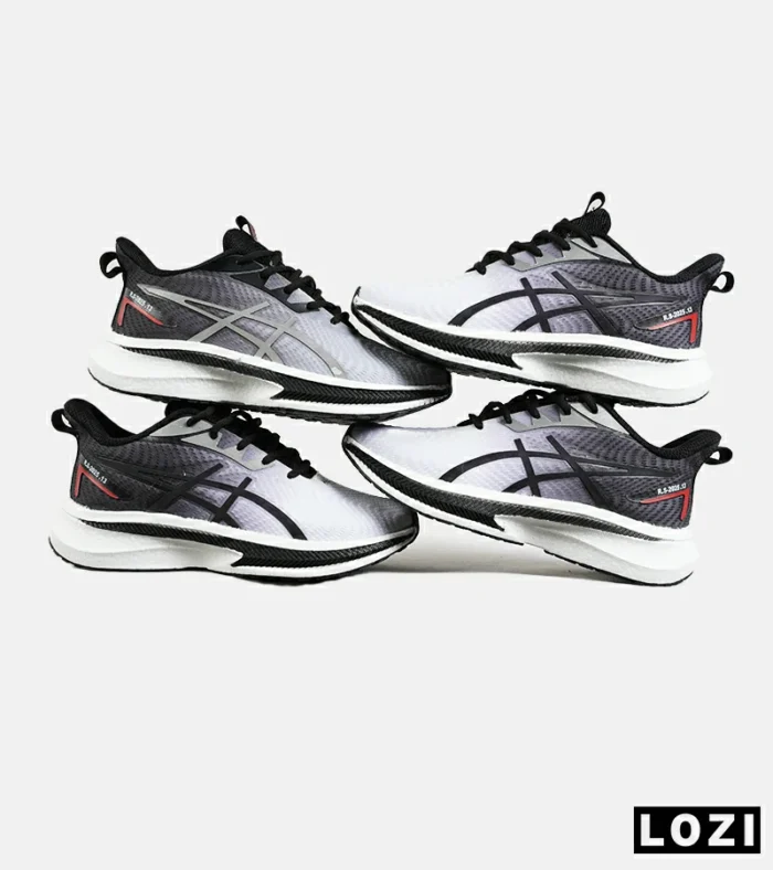 کفش کتانی مردانه طوسی خاکستری ASICS GEL-KAYANO 30 مدل 7177 - Image 2