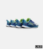 کفش کتانی ورزشی سفید آبی فسفری مردانه و زنانه PUMA مدل 5151 - Image 11