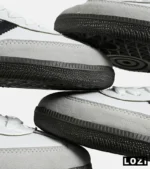 کفش کتانی مردانه و زنانه سامبا سفید مشکی ADIDAS Samba مدل 4232 - Image 5
