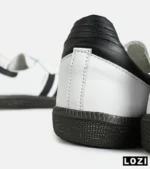 کفش کتانی مردانه و زنانه سامبا سفید مشکی ADIDAS Samba مدل 4232 - Image 9