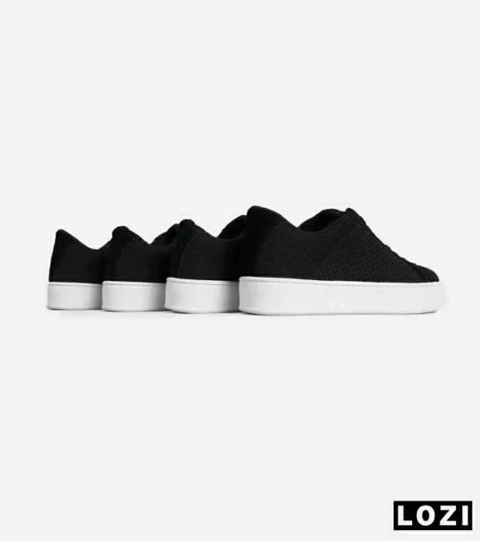 کفش کتانی کژوال مردانه مشکی سفید ZARA مدل 7145 - Image 5