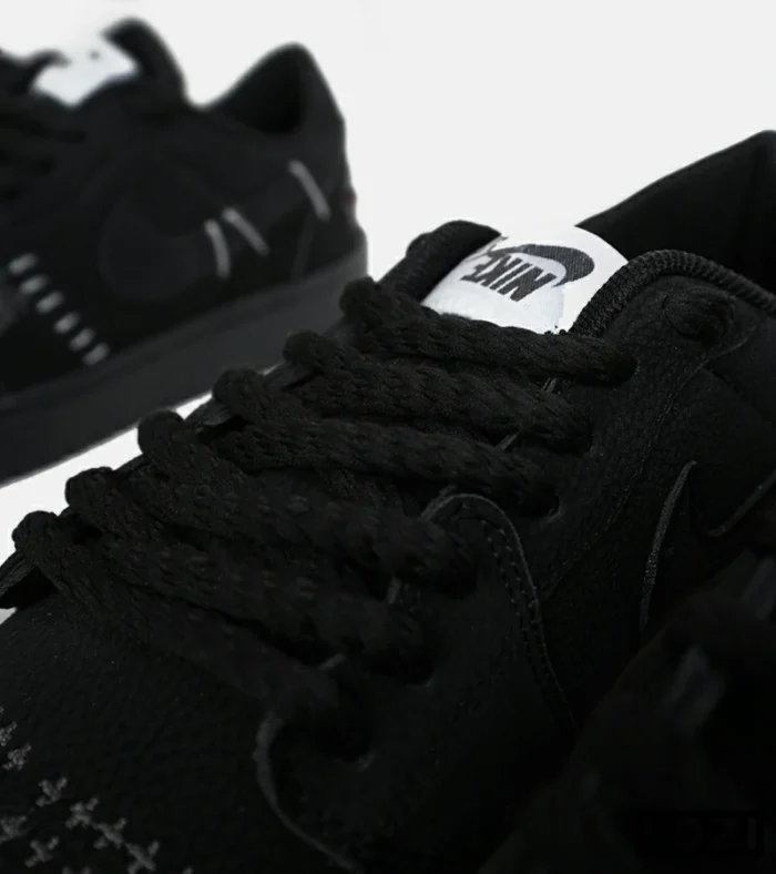 کفش کتانی مردانه و زنانه مشکی نایک NIKE jordan Vodoo مدل 6634 - Image 7