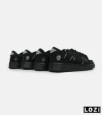 کفش کتانی مردانه و زنانه مشکی نایک NIKE jordan Vodoo مدل 6634 - Image 8