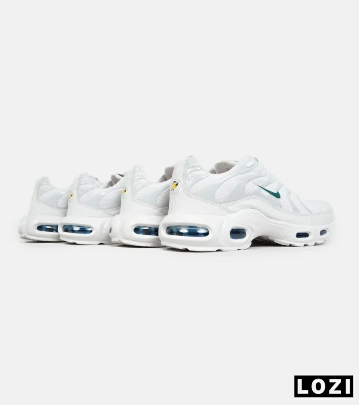 کفش کتانی مردانه و زنانه سفید سبز NIKE AirMax Plus TN Ultra مدل 6731 - Image 8