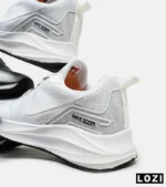کفش کتانی مردانه و زنانه سفید مشکی Nike air zoom مدل 4543 - Image 5