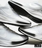 کفش کتانی مردانه و زنانه سفید مشکی Nike air zoom مدل 4543 - Image 9