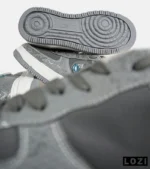 کفش کتانی مردانه و زنانه طوسی آبی NIKE dunk low steam puppet مدل 7220 - Image 10