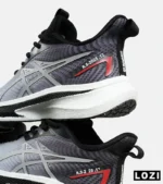 کفش کتانی مردانه خاکستری ASICS GEL-KAYANO 30 مدل 7187 - Image 3