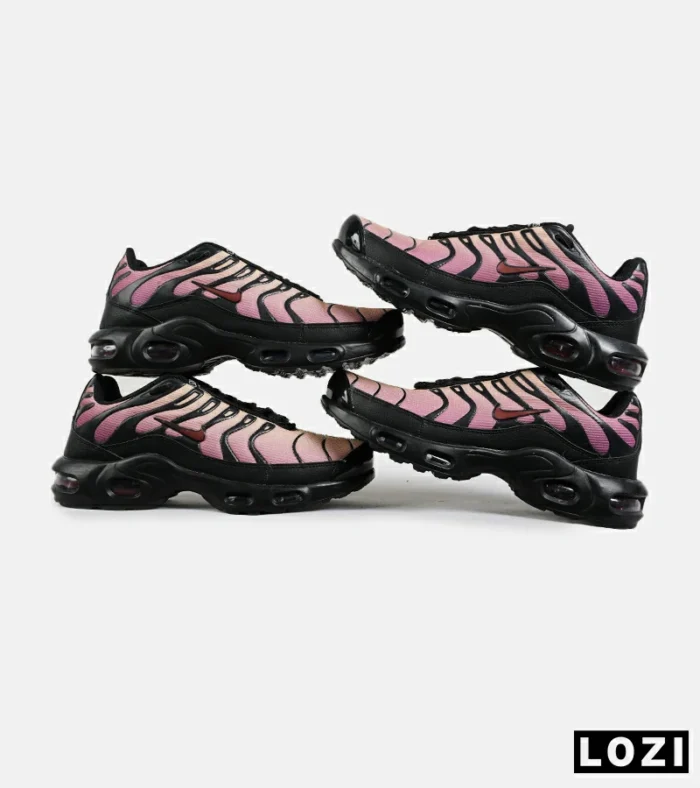 کفش کتانی مردانه و زنانه مشکی نارنجی NIKE AirMax Plus TN Ultra مدل 7169 - Image 3