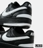 کفش مردانه و زنانه مشکی سفید Nike Gama Force Sail مدل 6451 - Image 4