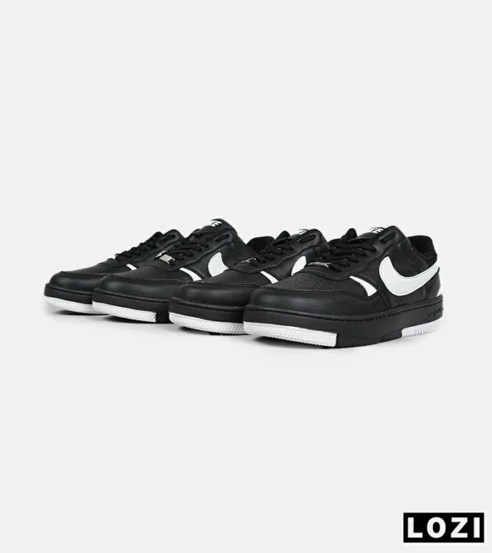 کفش مردانه و زنانه مشکی سفید Nike Gama Force Sail مدل 6451 - Image 7