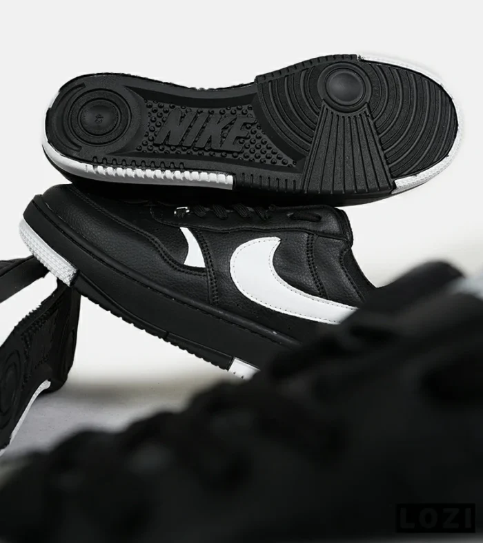 کفش مردانه و زنانه مشکی سفید Nike Gama Force Sail مدل 6451 - Image 11
