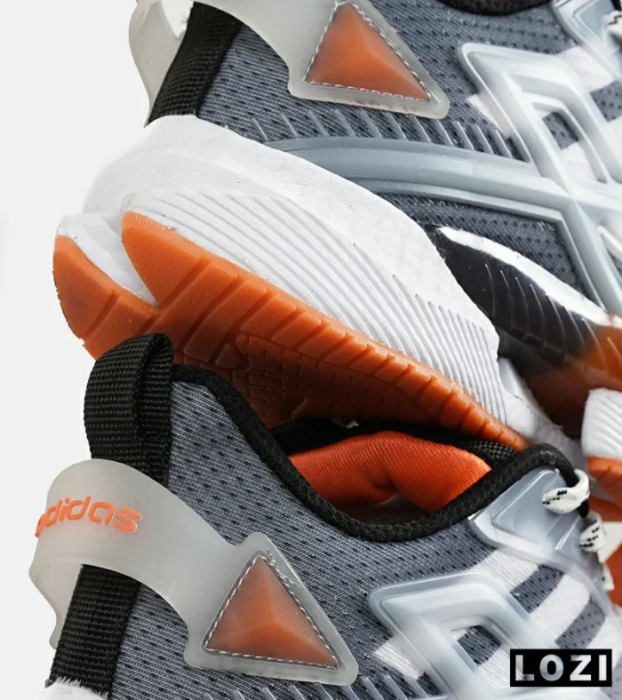 کفش کتانی مردانه و زنانه سفید فیلی نارنجی Adidas SUPERNOVA 3 مدل 7257 - Image 4