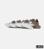 کفش کتانی مردانه و زنانه قهوه ای سفید ADIDAS performance x9000l4 مدل 7243 - Image 6