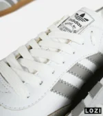 کفش کتانی مردانه و زنانه سامبا سفید طوسی کرم ADIDAS Samba مدل 7283 - Image 7