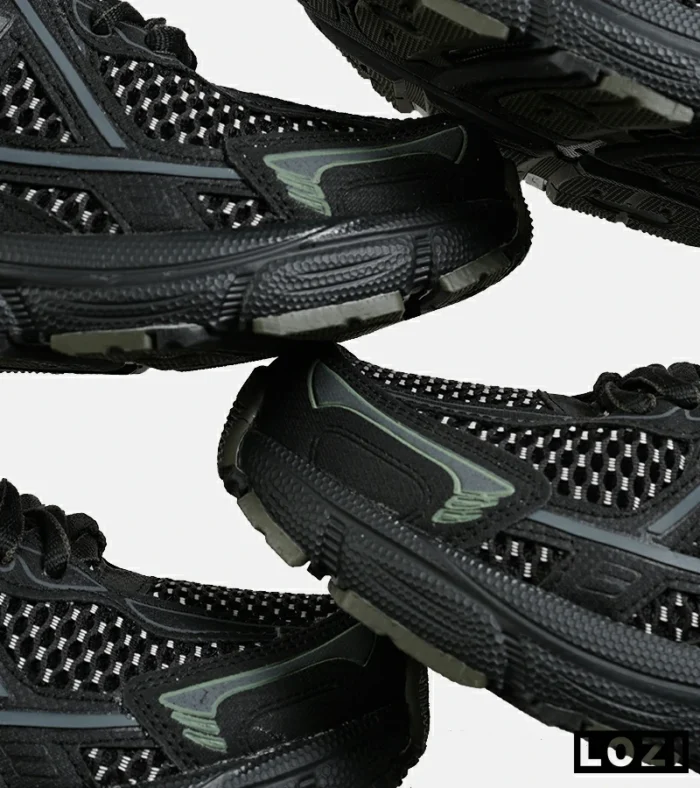 کفش کتانی مردانه و زنانه مشکی طوسی NEW BALANCE 1064 V.2 مدل 7281 - Image 5