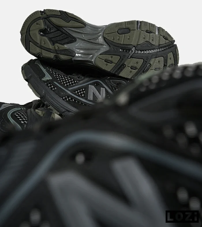 کفش کتانی مردانه و زنانه مشکی طوسی NEW BALANCE 1064 V.2 مدل 7281 - Image 10