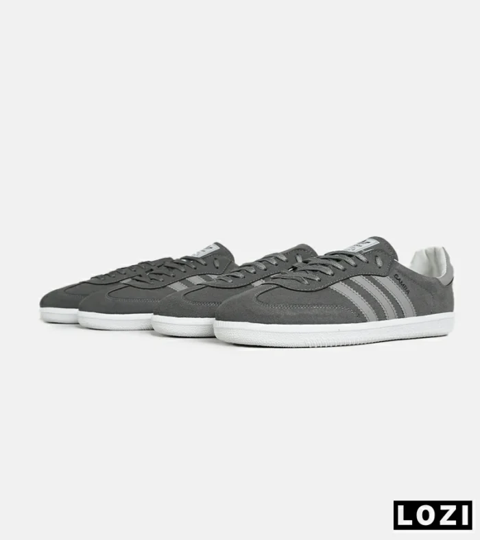کفش کتانی مردانه و زنانه سامبا طوسی ADIDAS Samba مدل 7298 - Image 6
