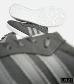 کفش کتانی مردانه و زنانه سامبا طوسی ADIDAS Samba مدل 7298 - Image 10