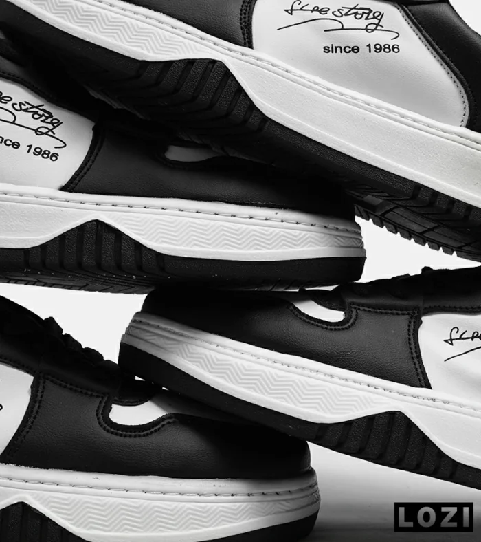 کفش اسنیکر مردانه مشکی سفید VANS مدل 5705 - Image 8