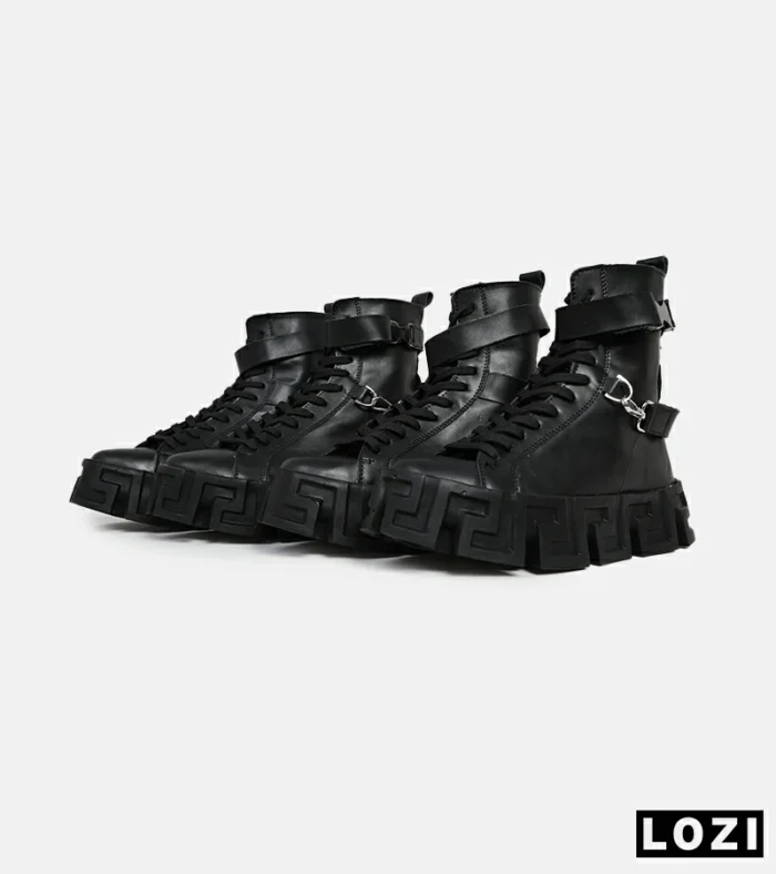 بوت مردانه مشکی VERSACE مدل 5761 - Image 5