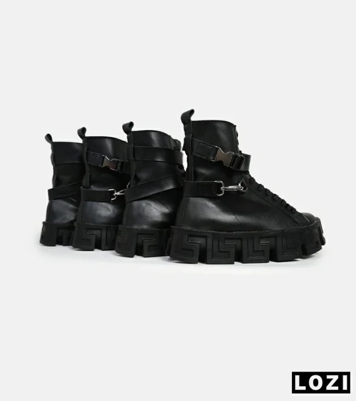 بوت مردانه مشکی VERSACE مدل 5761 - Image 7