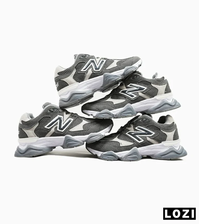 کفش کتانی زنانه خاکستری NEW BALANCE 9060 مدل 4667 - Image 2