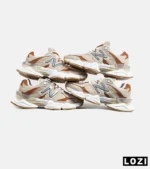 کفش کتانی مردانه و زنانه کرم قهوه ای NEW BALANCE 9060 مدل 7312 - Image 2