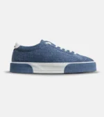 کفش کتانی مردانه آبی سفید PULL & BEAR مدل 7449