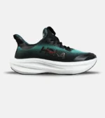 کفش کتانی مشکی سبز HOKA مدل 7396