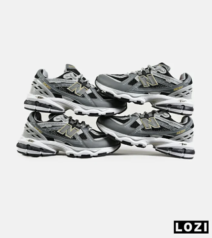 کفش کتانی طوسی مشکی New Balance 1906R مدل 7363 - Image 2