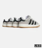 کفش کتانی زنانه و مردانه کرم مشکی ADIDAS Campus مدل 5720 - Image 8