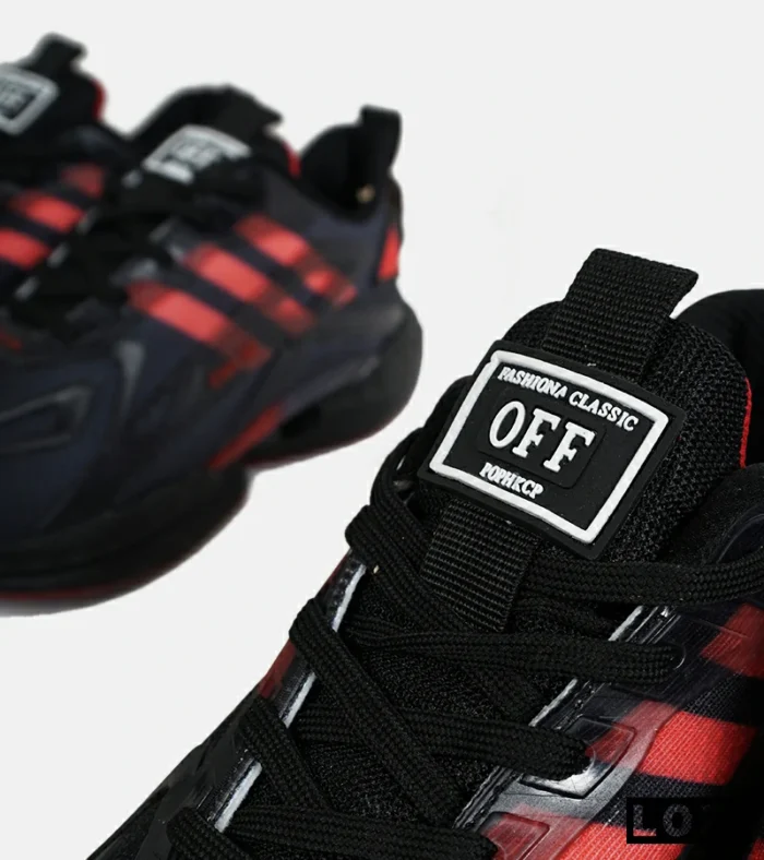 کفش کتانی مردانه و زنانه مشکی قرمز Adidas SUPERNOVA 3 مدل 6434 - Image 7