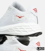 کفش کتانی سفید قرمز HOKA مدل 7339 - Image 3