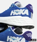 کفش کتانی آبی سفید HOKA مدل 7332 - Image 3