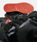 کفش کتانی مردانه مشکی نایک NIKE jordan 1 مدل 5775 - Image 4