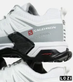 کفش کتانی سفید طوسی مردانه و زنانه Salomon XT-Slate Advanced مدل 7346 - Image 3