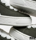 کفش کتانی ورزشی سبز مردانه و زنانه PUMA suede XL مدل 6933 - Image 5