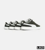 کفش کتانی ورزشی سبز مردانه و زنانه PUMA suede XL مدل 6933 - Image 8