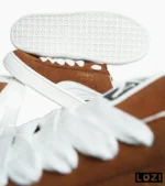 کفش کتانی ورزشی قهوه ای سوخته مردانه و زنانه PUMA suede XL مدل 6890 - Image 10
