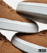 کفش کتانی کژوال مردانه قهوه ای ZARA مدل 6805 - Image 5