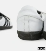 کفش کتانی مردانه و زنانه سامبا سفید مشکی ADIDAS Samba LT مدل 7454 - Image 9