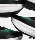 کفش کتانی مشکی سبز HOKA مدل 7396 - Image 5