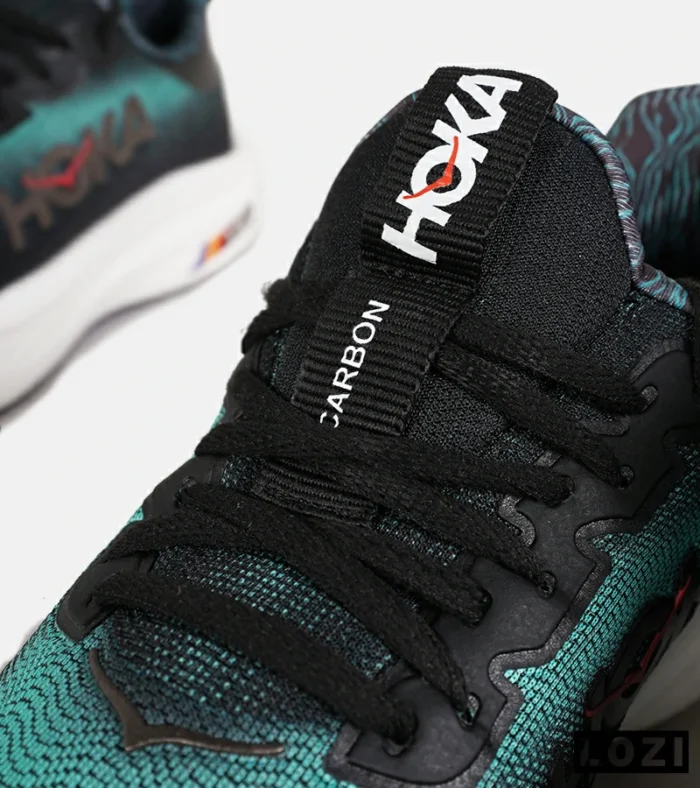 کفش کتانی مشکی سبز HOKA مدل 7396 - Image 7