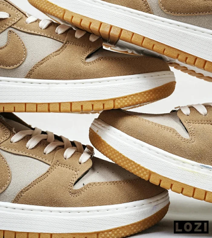 کفش کتانی مردانه قهوه ای کرم نایک NIKE SB مدل 5265 - Image 10