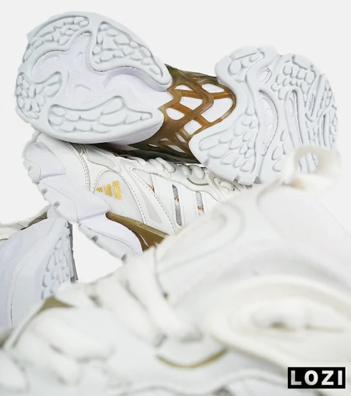 کفش کتانی مردانه و زنانه سفید طلایی ADIDAS performance x9000l4 مدل 7475 - Image 10