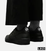 کفش مردانه و زنانه مشکی NIKE AIR FORCE مدل 4860 - Image 6