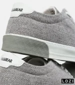 کفش کتانی مردانه طوسی سفید PULL & BEAR مدل 7450 - Image 4