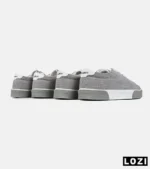 کفش کتانی مردانه طوسی سفید PULL & BEAR مدل 7450 - Image 8